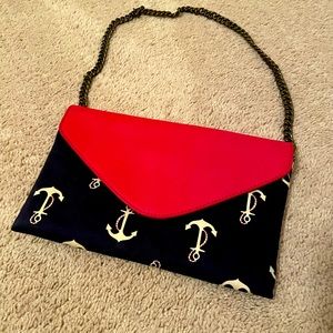 J Crew envelope purse
